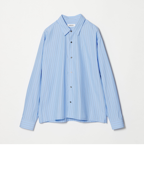 コットン クロップド シャツ