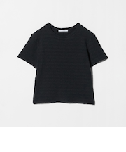 ジャガード コンパクト ショートスリーブTシャツ