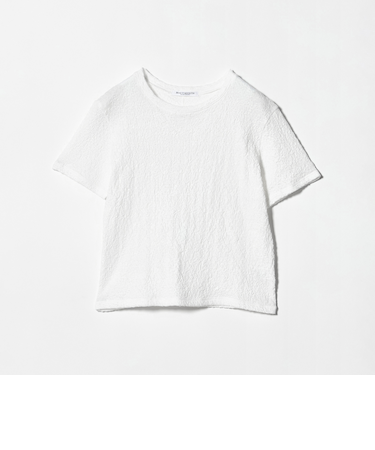 ジャガード コンパクト ショートスリーブTシャツ