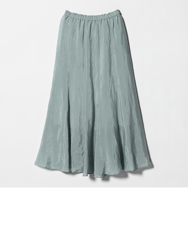 セルロースナイロン ワッシャーロングスカート ウォッシャブル