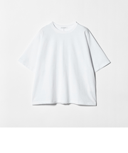 ヘム ドローストリング 5分袖 Tシャツ