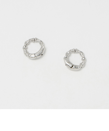 ネジリ フープ 2WAY カフ イヤリング