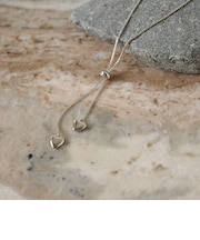 メタルハート エンドパーツ ネックレス