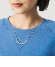 メタル チェーンモチーフ スライダー ネックレス