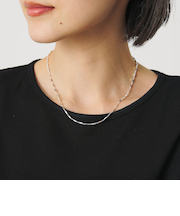 ユニーク ボックスチェーン ネックレス