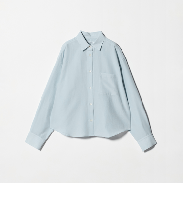 シアー バックタック シャツ 吸水速乾