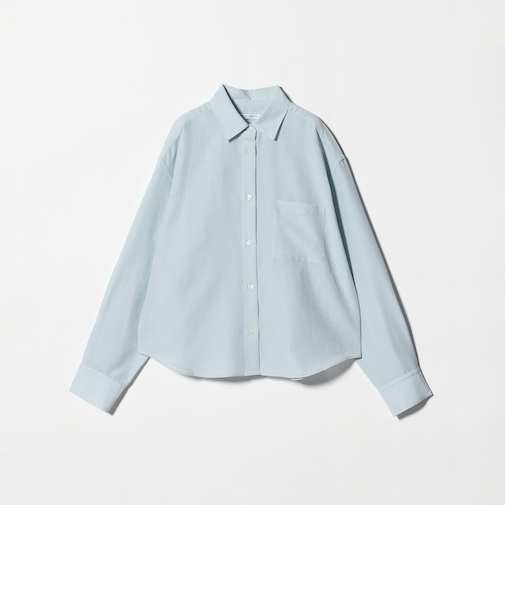 シアー バックタック シャツ 吸水速乾