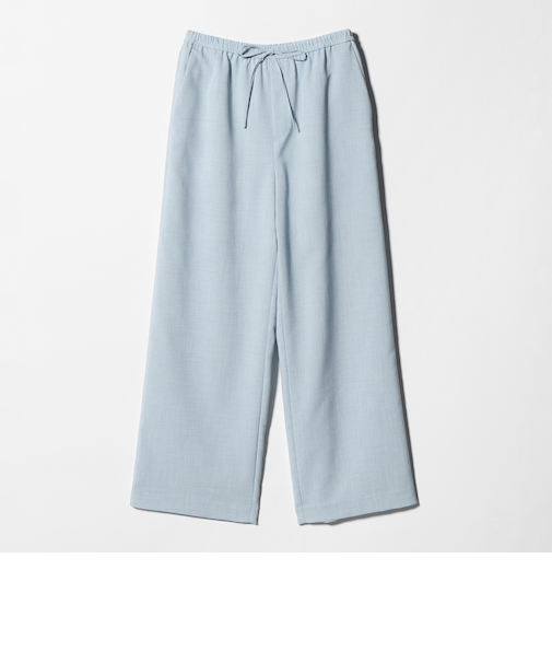 リネンライク ライトイージーパンツ ウォッシャブル 防シワ