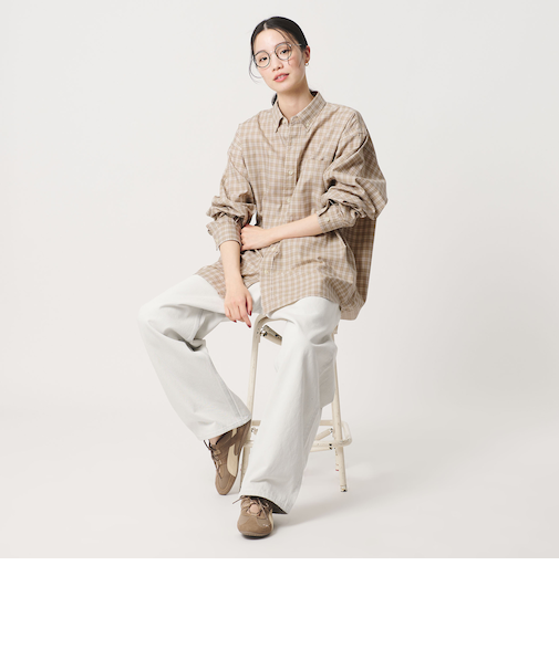 ＜DAIWA PIER39＞ボタンダウン チェック シャツ