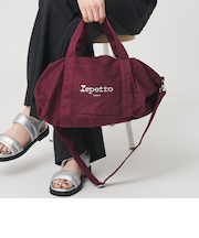 ＜repetto＞コットン ダッフル バッグ M
