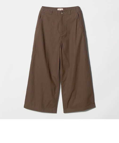 ＜MEYAME＞サイドライン ワイドパンツ