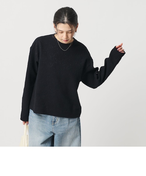 ジャガード クルーネック プルオーバー｜ビューティー＆ユース