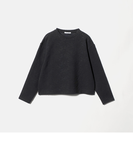 ジャガード クルーネック プルオーバー