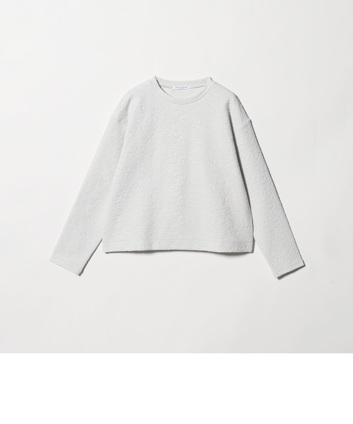 ジャガード クルーネック プルオーバー