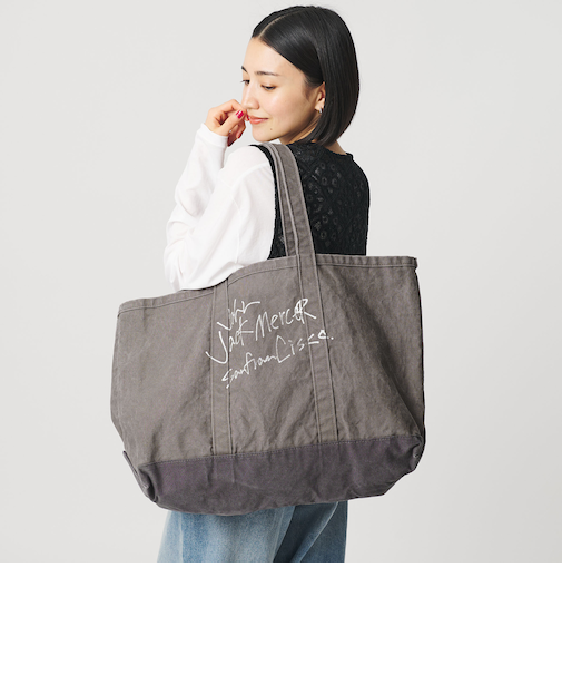 【別注】＜J.J. mercer＞キャンバス ウォッシュド トートバッグ