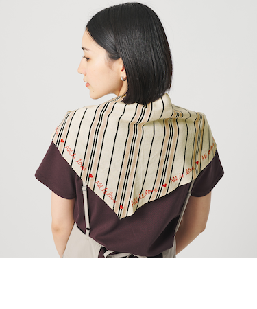 ＜BENARAS by citrus＞ストライプ スカーフ
