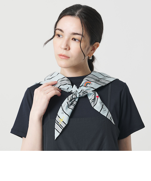 ＜BENARAS by citrus＞ストライプ スカーフ