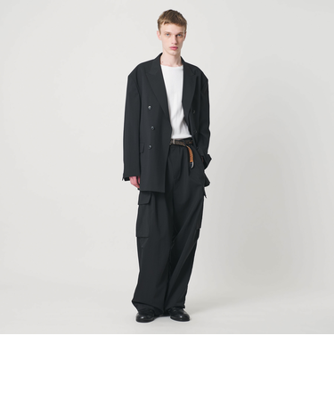 RENU TROシリーズ ダブル ブレスト ジャケット -セットアップ対応-