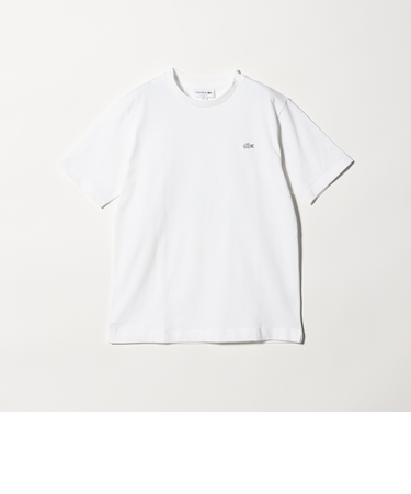 ＜LACOSTE＞アウトライン クロック クルーネック Tシャツ