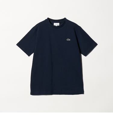＜LACOSTE＞アウトライン クロック クルーネック Tシャツ