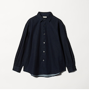 7.5oz サテンデニム レギュラー グランデ シャツ GRANDE型