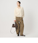 【WEB限定 Wardrobe DAILY MINIMAL】レース ジップカーディガン ウォッシャブル