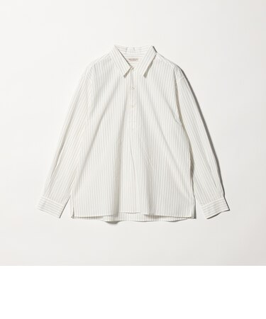 TYP ワッシャー ピンストライプ プルオーバーシャツ