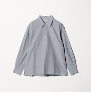 TYP ワッシャー ピンストライプ プルオーバーシャツ
