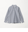TYP ワッシャー ピンストライプ プルオーバーシャツ