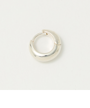 シルバー925 オーバル ピアス