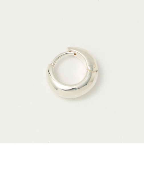 シルバー925 オーバル ピアス