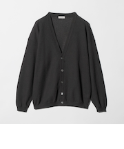 エアミラノ Vネック カーディガン ウォッシャブル 抗菌 防臭機能付き