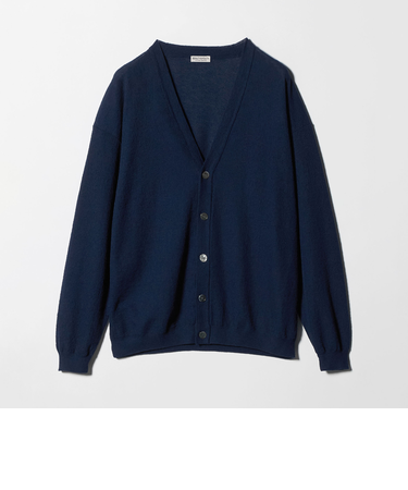 エアミラノ Vネック カーディガン ウォッシャブル 抗菌 防臭機能付き