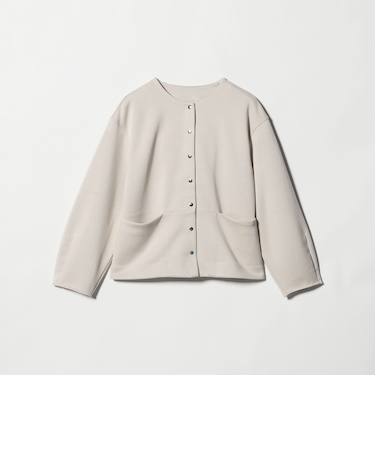 【WEB限定】エアリーポンチ スナップボタンカーディガン