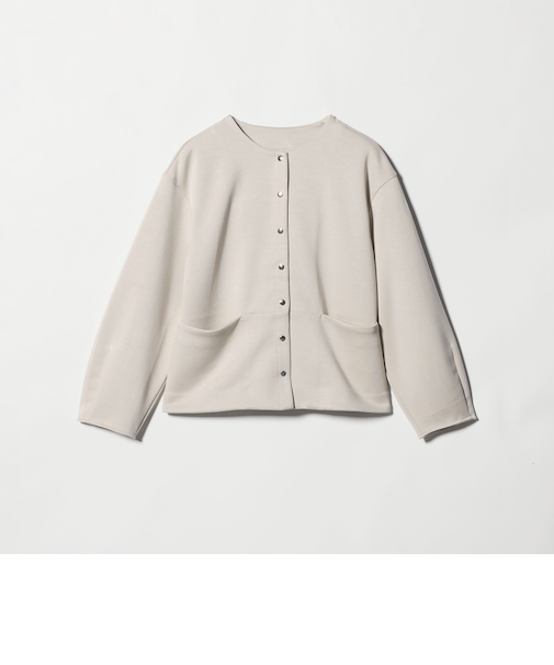 【WEB限定】エアリーポンチ スナップボタンカーディガン