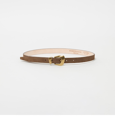 ＜AULENTTI＞レザー バックル ベルト