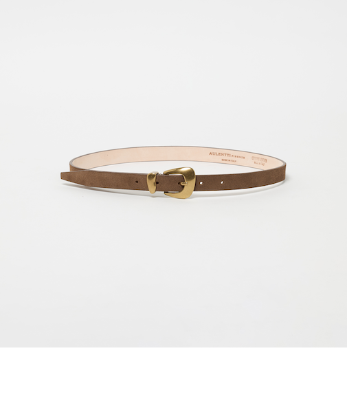 ＜AULENTTI＞レザー バックル ベルト