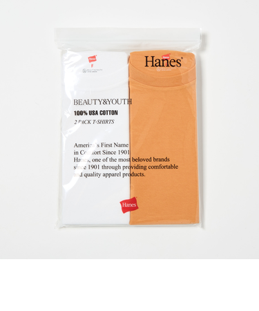 【別注】＜Hanes＞2パック Tシャツ 2