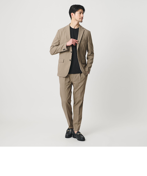 【WEB限定 WARDROBE SMART】ライト オックスフォード セットアップ/ジャケット&イージーパンツ