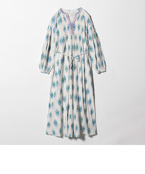 ＜ne Quittez pas＞プリント ワンピース