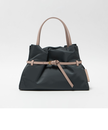 ＜VIOLAd’ORO＞BIANCA ナイロン ベルト トートバッグ