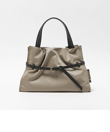 ＜VIOLAd’ORO＞BIANCA ナイロン ベルト トートバッグ