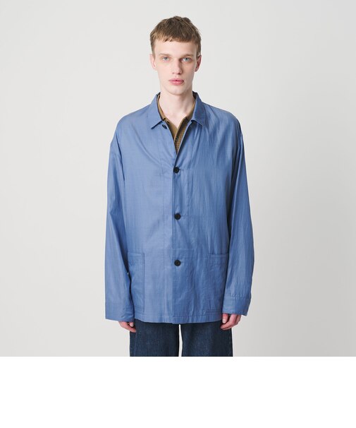 キュプラ コットン フィブリル カバーオール シャツ