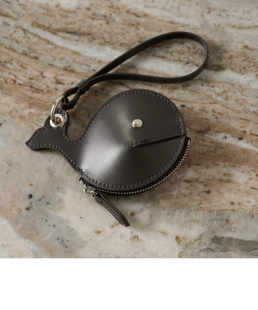 【別注】＜YAHKI＞レザー クジラ ポーチ ストラップ