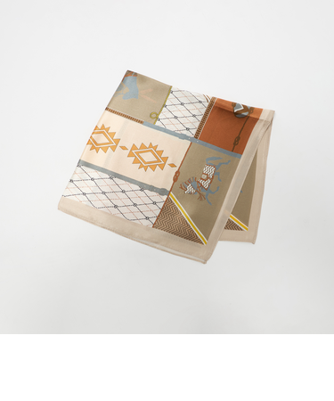 シルク ホース スカーフ