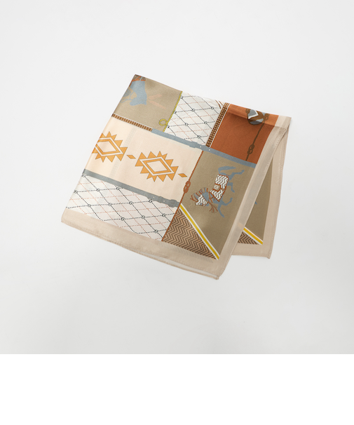 シルク ホース スカーフ