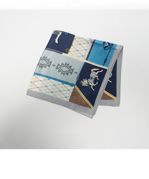 シルク ホース スカーフ