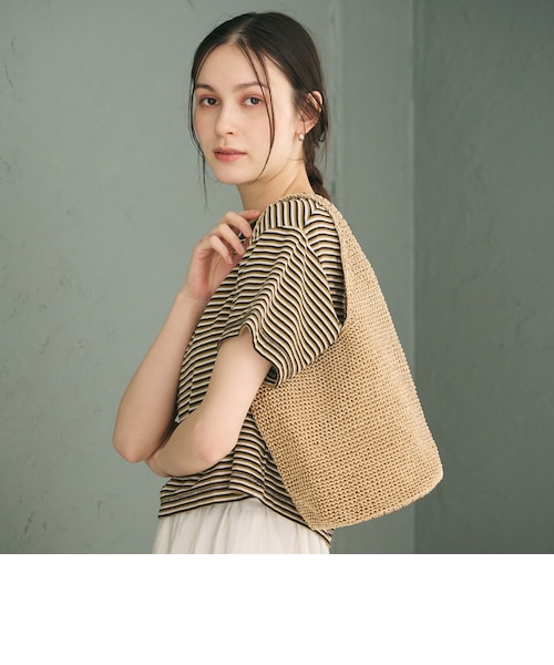新品未使用BEAUTY&YOUTH メタルコード ワンハンドル ショルダーバッグ メタルコード ワンハンドル ショルダーバッグ｜ビューティー＆ユース