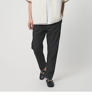 スラブ １プリーツ イージー テーパード パンツ NO.5 ストレッチ 撥水 UVカット