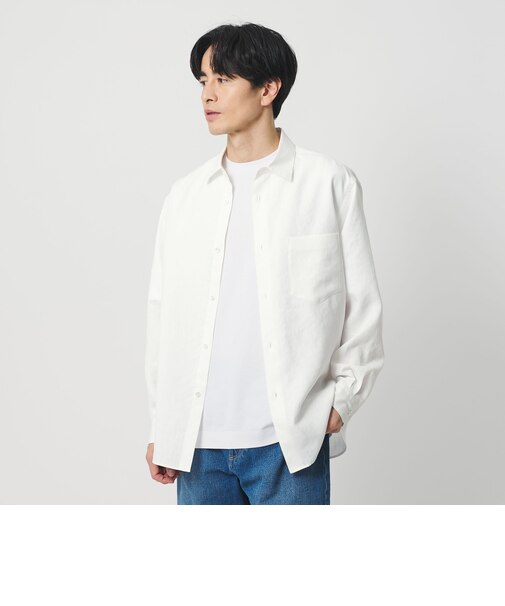 ライト リネンタッチ レギュラー シャツ FORM TAPERD型